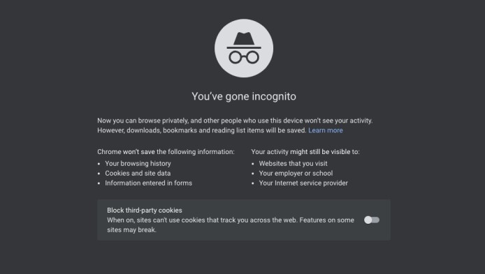 Google Says It Tracks You Even In Incognito Mode