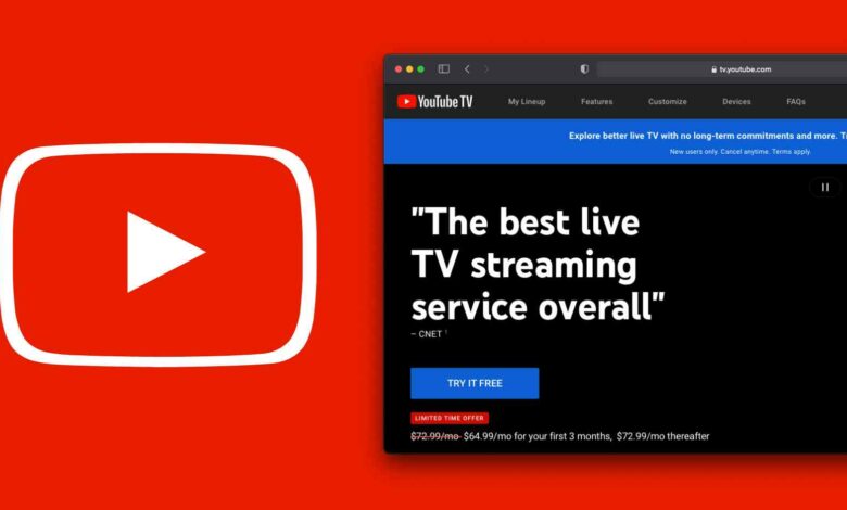 Youtube TV Student Discount