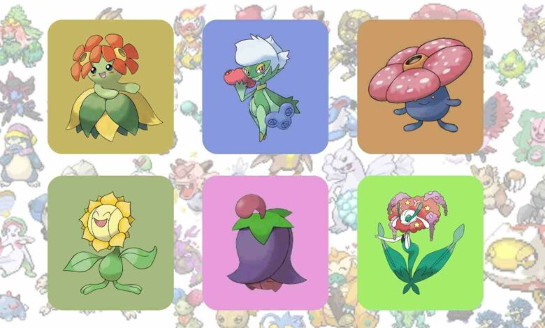 Flower Pokemon