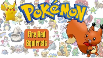 Pokemon Fire Red Squirrels