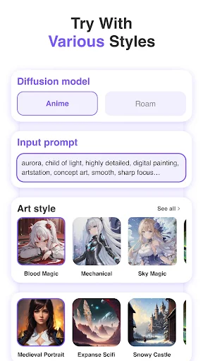 AI Art Generator Anime Art Mod Apk