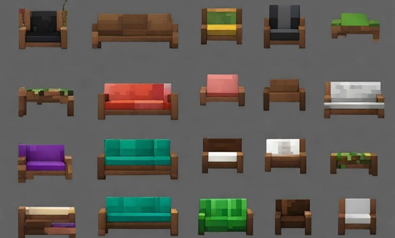 Minecraft Couch Designs