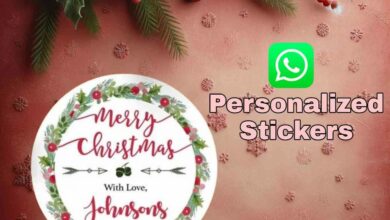 Guide to Create and Send Merry Christmas 2023 Sticker Collection
