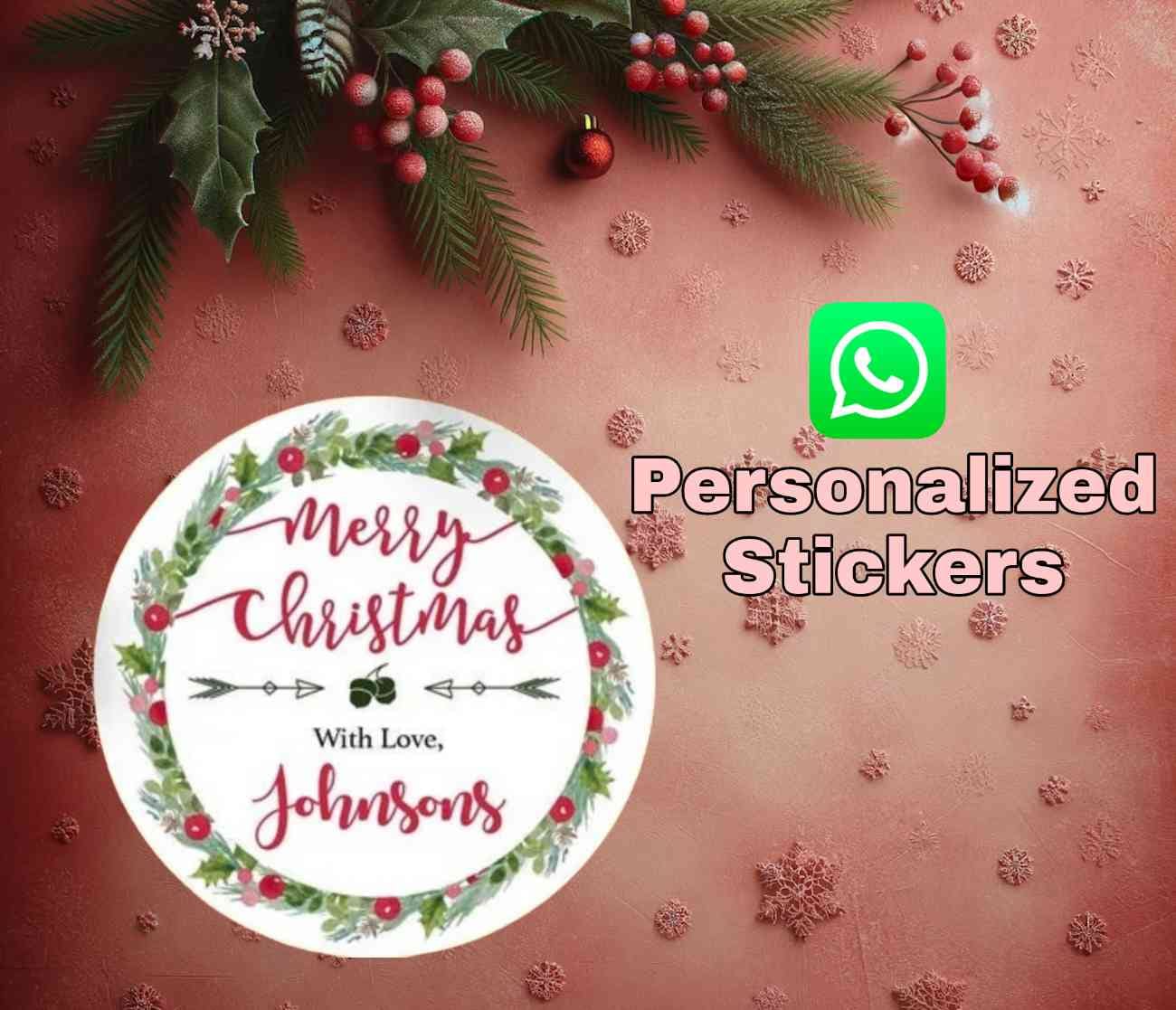 Guide to Create and Send Merry Christmas 2023 Sticker Collection