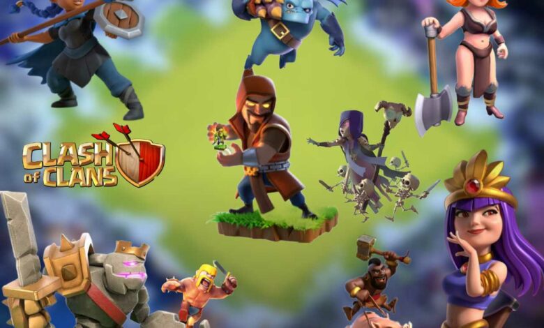 Clash of Clans Characters