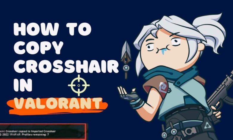 how to copy crosshair in valorant