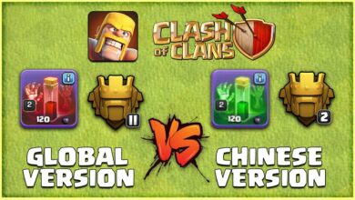 Chinese Vs Global Version Clash of Clans